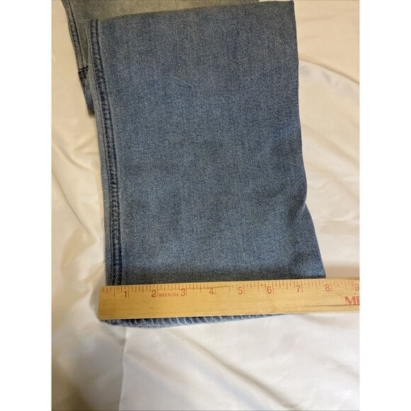 Hollister Curvy Ultra High Rise Dad Jean  Vintage Stretch 3R 26/31 Light Wash - Picture 8 of 13